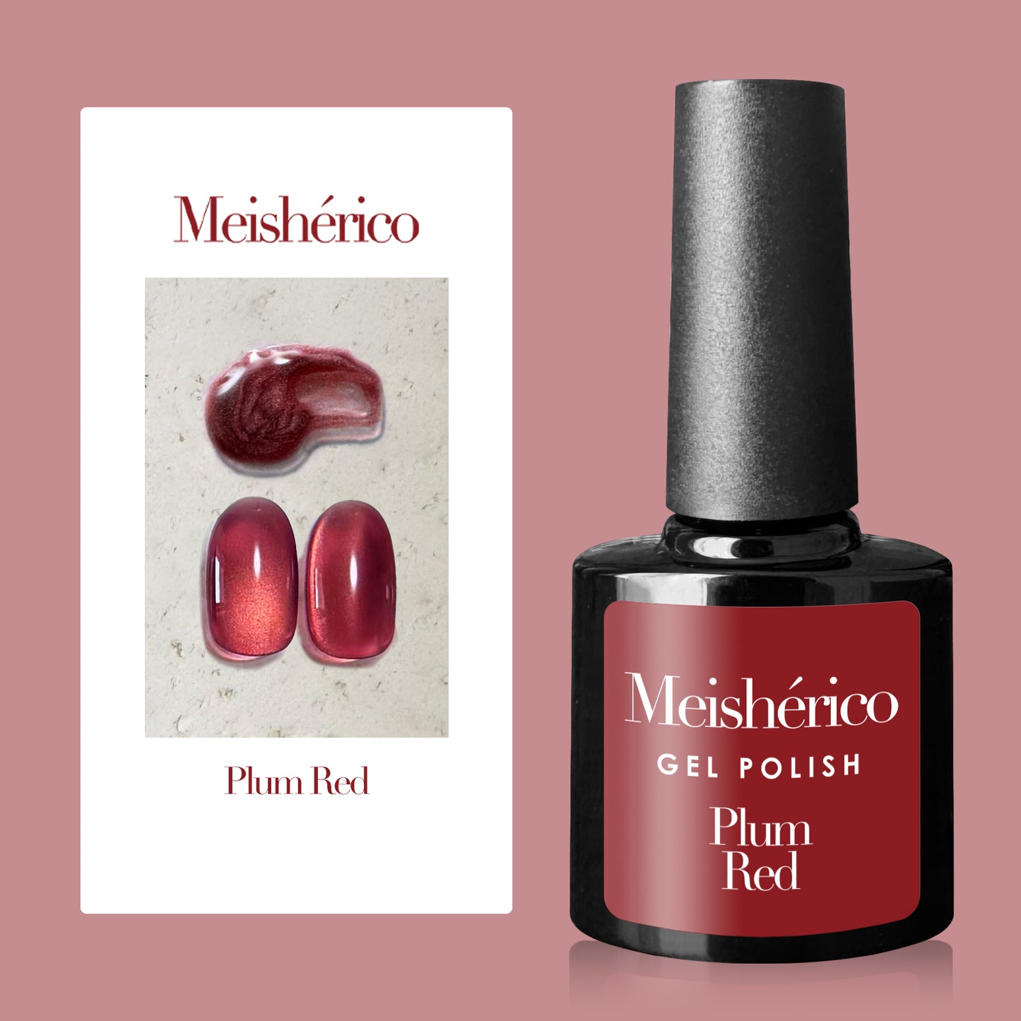 【予約販売】Plum Red